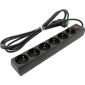 Сетевой фильтр ExeGate 5 розеток, 3 м