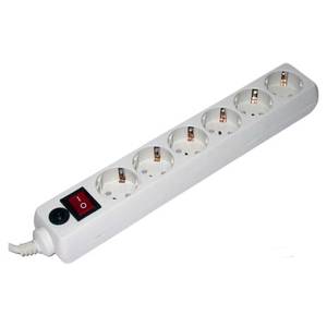 Сетевой фильтр Гарнизон 6 розеток, 5 м