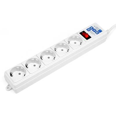 Сетевой фильтр Power Cube 5 розеток, 1.9 м