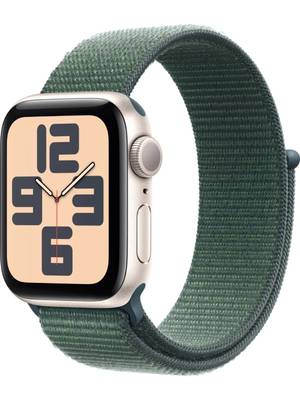 Apple Watch SE 2 2024 Алюминий 40mm звездный свет/зеленый Apple Watch SE 2 2024 Алюминий 40mm