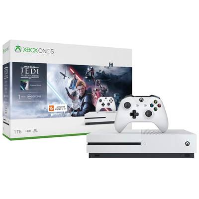 Игровая приставка Microsoft Xbox One S 1TB Star Wars Jedi: Fallen Order