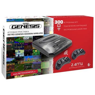 Игровая приставка Retro Genesis Modern Wireless (300 игр)