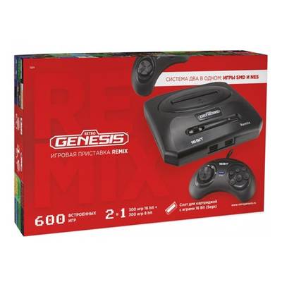 Игровая приставка Retro Genesis Remix Wireless 8+16 Bit