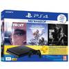 Игровая приставка Sony PS 4 Slim 1TB + 3 комплекта игр
