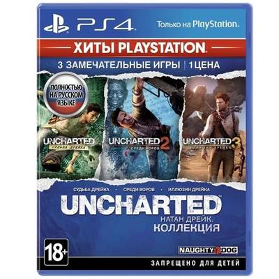 Игра Uncharted: Натан Дрейк. Kоллекция для PlayStation 4