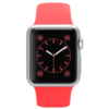 Apple Watch Sport 42mm Silver with Pink Sport Band (MJ3R2)
