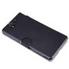 Чехол для Sony Xperia Z LT36i пластик с кожей Nillkin Fresh черный Чехол для Sony Xperia Z LT36i пластик с кожей Nillkin Fresh черный