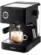 Рожковая бойлерная кофеварка Kitfort KT-7124