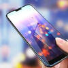 Защитное 5D стекло Huawei p20 lite чёрное