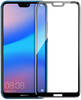 Защитное 5D стекло Huawei p20 lite чёрное