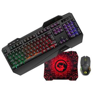 Клавиатура + мышь с ковриком Marvo CM306