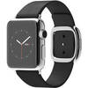 Apple Watch 38mm Stainless Steel with Black Modern Buckle (MJYK2)