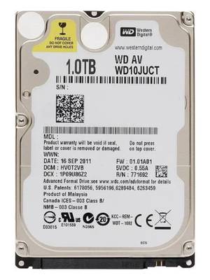 Жесткий диск WD AV-25 1TB