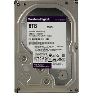 Жесткий диск WD Purple Surveillance 6TB WD62PURX