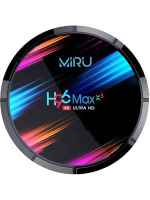 Смарт-приставка Miru H96 Max X3 4/32GB