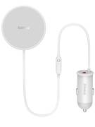 Автомобильное зарядное Baseus CW01 Magnetic Wireless Charging Car Mount 40W