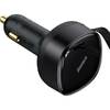Автомобильное зарядное Baseus Enjoyment Retractable 2-in-1 Car Charger C+L 30W