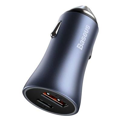 Автомобильное зарядное Baseus Golden Contactor Pro Car Charger U+C 40W
