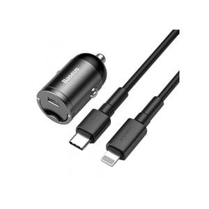 Автомобильное зарядное Baseus Tiny Star Mini Type-C to Lightning