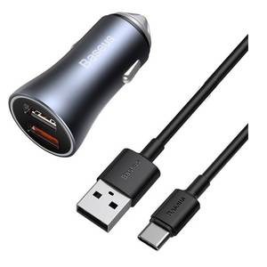 Автомобильное зарядное Baseus TZCCJD-A0G