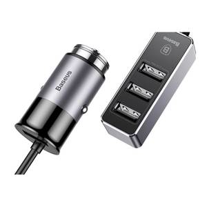 Автозарядное Baseus Enjoy Together Four Interfaces Output Patulous