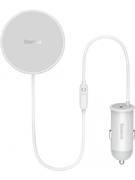 Автомобильное зарядное Baseus CW01 Magnetic Wireless Charging Car Mount 40W SUCX040102