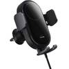 Автодержатель Baseus LightChaser Series Wireless Charging Electric Car Mount 15W