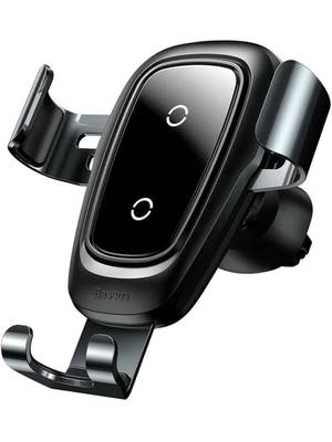 Автодержатель Baseus Metal Wireless Charger Gravity Car Mount