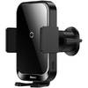Автомобильный держатель Baseus Halo Electric Wireless Charging Car Mount 15W