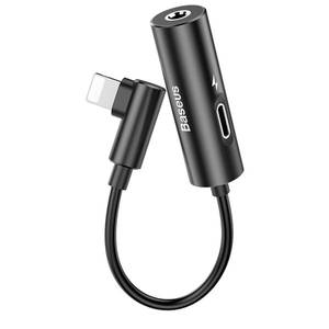 Адаптер Baseus L42 Male to 3.5mm+iPhone Female