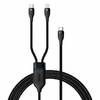 Baseus CA1T2-F01 USB Type-C - USB Type-C - Lightning Baseus CA1T2-F01 USB Type-C - USB Type-C - Lightning