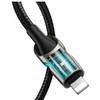 Кабель Baseus Fish eye Cable Type-C to Lightning