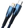 Кабель Baseus Glimmer Series Fast Charging Data Cable Type-C to iP 20W