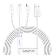 Кабель Baseus Superior Series Fast Charging USB to M+L+C