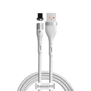 Кабель Baseus Zinc Magnetic Safe Fast Charging USB to IP 1м