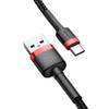 Кабель Baseus cafule Cable USB For Type-C 3A 0.5m