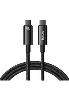Кабель Baseus Tungsten Gold Fast Charging Data Cable USB Type-C - USB Type-C (1 м)