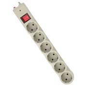 Сетевой фильтр Defender 6 розеток, 1.8 м DFS 601