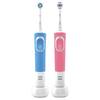 Комплект зубных щеток Oral-B Vitality 190 Duo 3D White + Cross Action