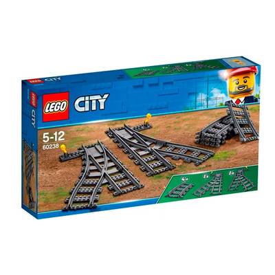 Конструктор LEGO City 60238 Железнодорожные стрелки