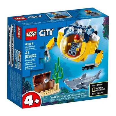 Конструктор LEGO City 60263 Океан: мини-подлодка