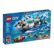 Конструктор LEGO City 60277 Катер полицейского патруля