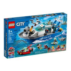 Конструктор LEGO City 60277 Катер полицейского патруля