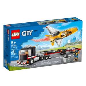 Конструктор LEGO City 60289 Транспортировка самолёта на авиашоу