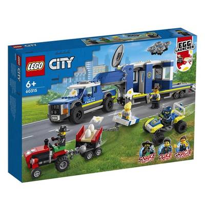 Конструктор LEGO City 60315 Полицейский мобильный командный трейлер