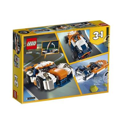 Конструктор LEGO Creator 31089 Оранжевый гоночный автомобиль