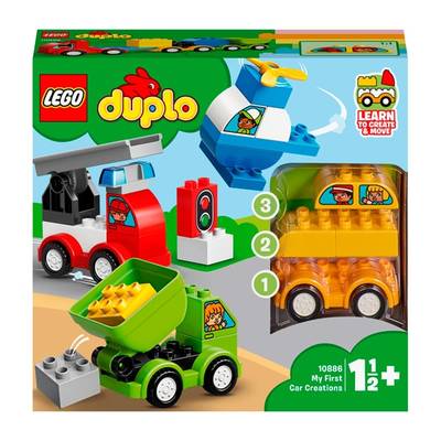 Конструктор LEGO Duplo 10886 Мои первые машинки