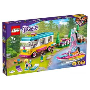 Конструктор LEGO Friends Лесной дом на колесах и парусная лодка