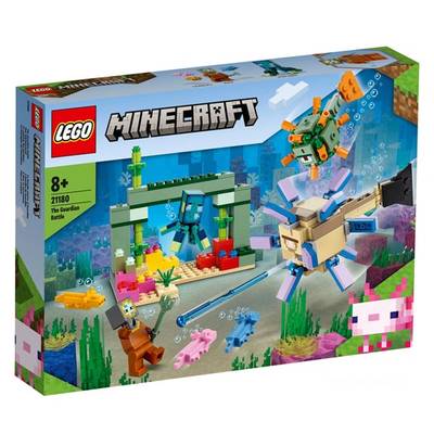 Конструктор LEGO Minecraft 21180 Битва со стражем