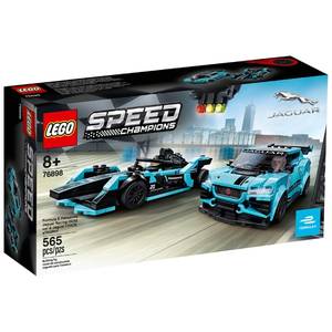 Конструктор LEGO Speed Champions 76898 Formula E Jaguar Racing и I-PACE eTROPHY